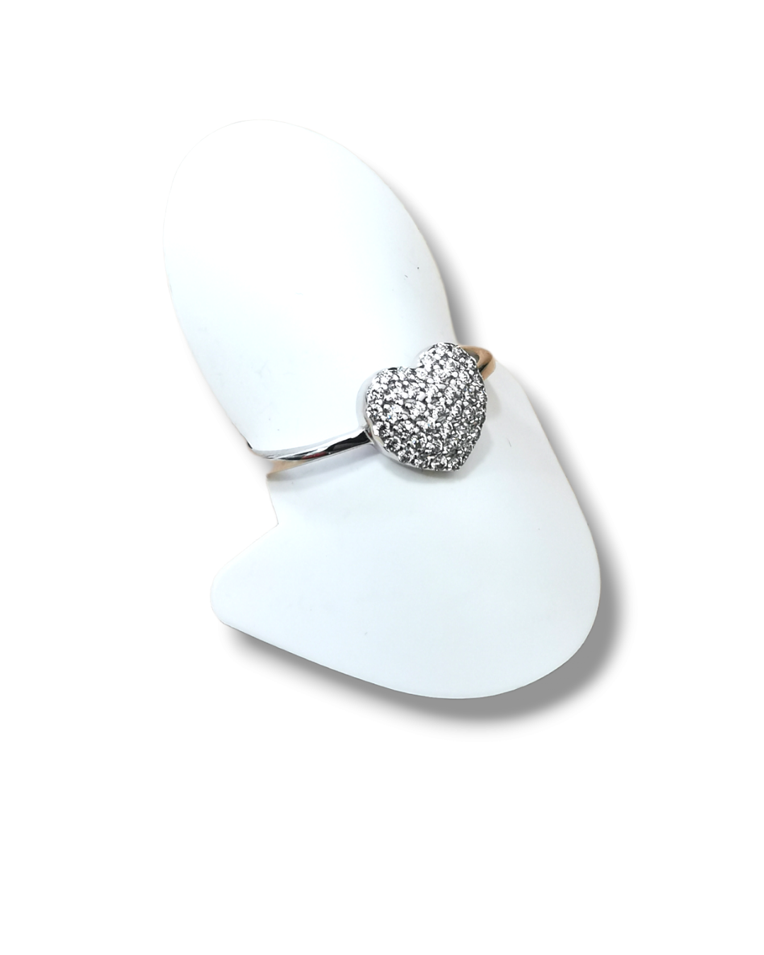 Anello Cuore Donna 750/1000