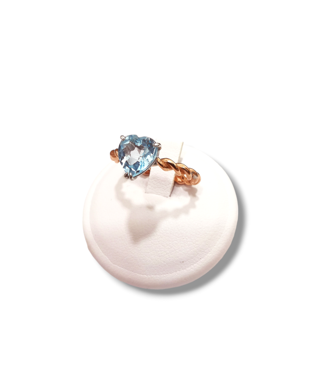 Anello '' Cuore d'inverno'' 750/1000